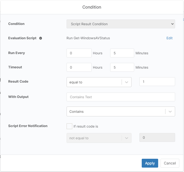 AV Not Enabled Monitor