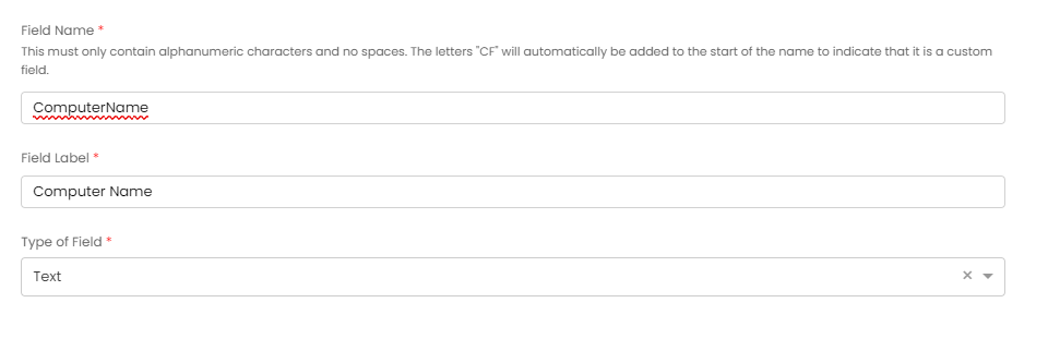 Adding a Custom Field to HaloPSA